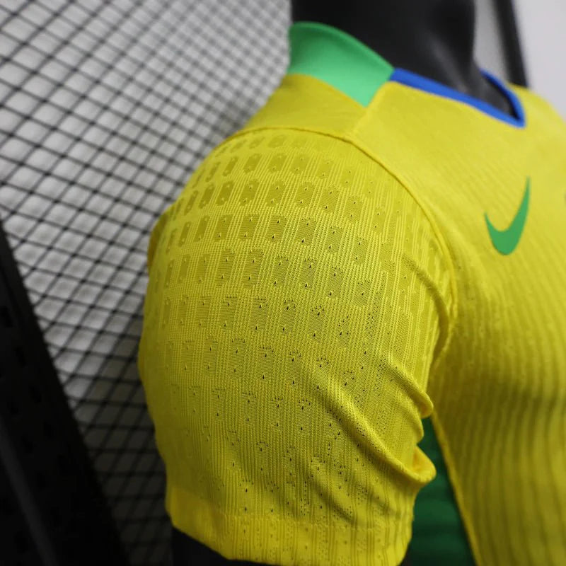 Camisa da Seleção do Brasil I 2025/26 Masculina Amarela Jogador