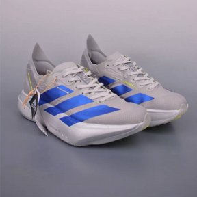 Adidas Adizero Adios Pro 4 Cinza Metálico/Azul