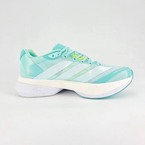 Adidas Adizero Boston 13 Flash Aqua/Metálico/Verde Limão