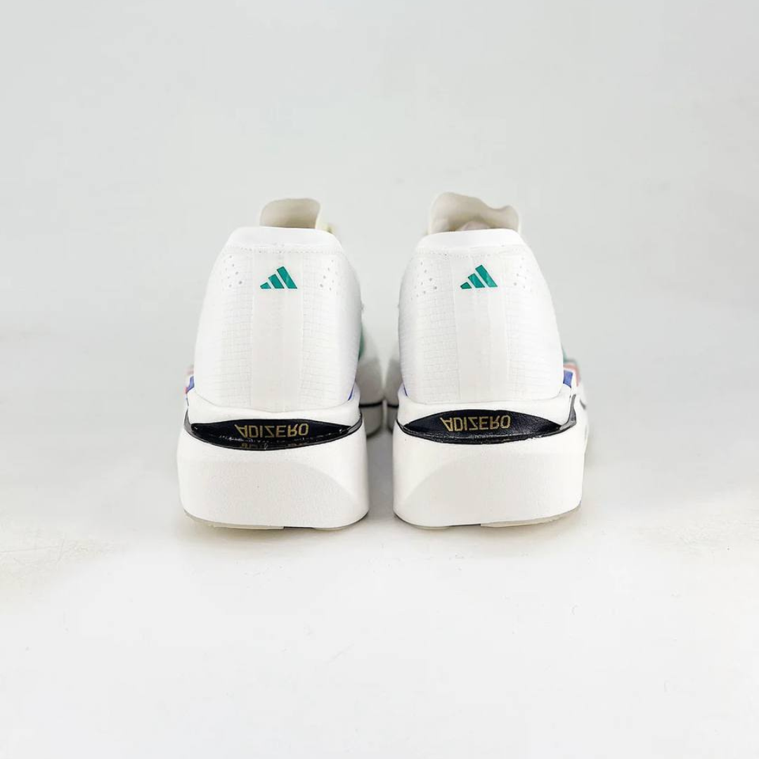 Adidas Adizero Adios Pro 5 - Branco/Azul/Vermelho/Verde