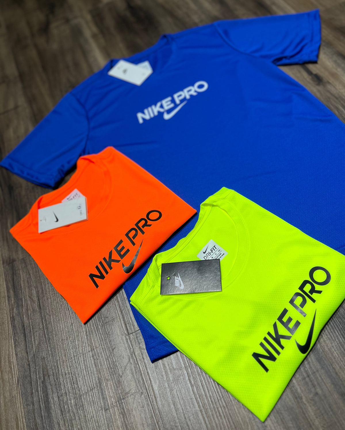 Kit com 3 camisetas nike dri-fit