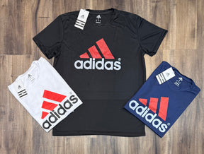 Kit com 3 camisetas adidas dri-fit