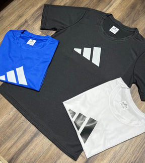 Kit com 3 camisetas adidas dri-fit