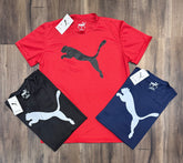 Kit com 3 camisetas puma dri-fit