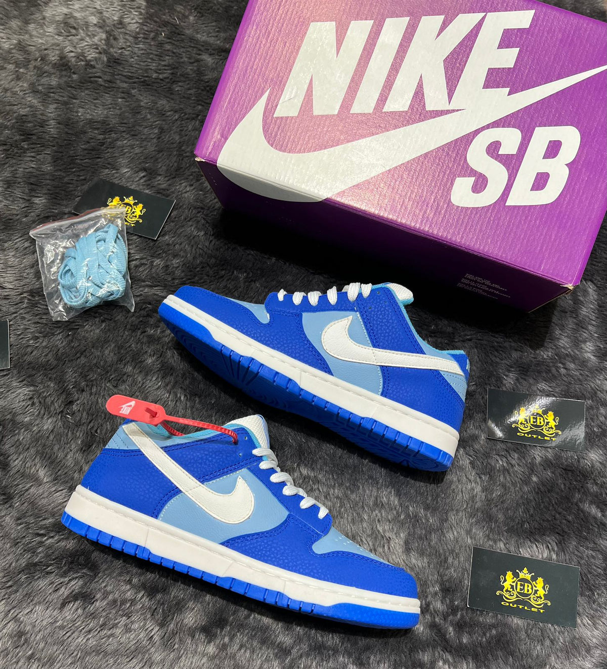 Dunk Low Azul lançamento + Relógio de Brinde
