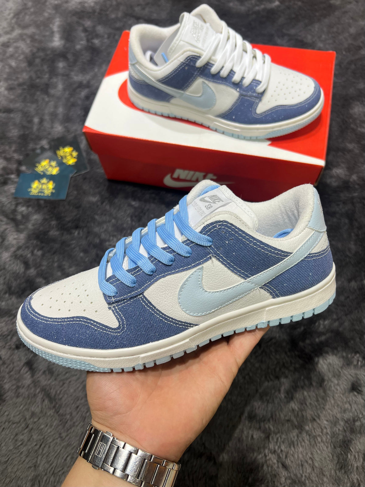 Dunk Low Azul claro/ brilhante  lançamento