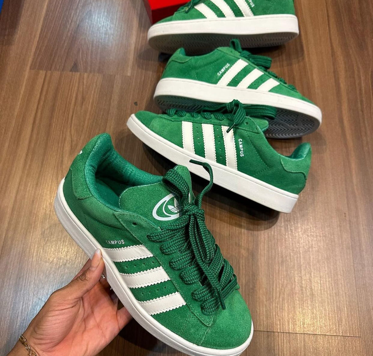 Adidas campus lançamento + relógio brinde