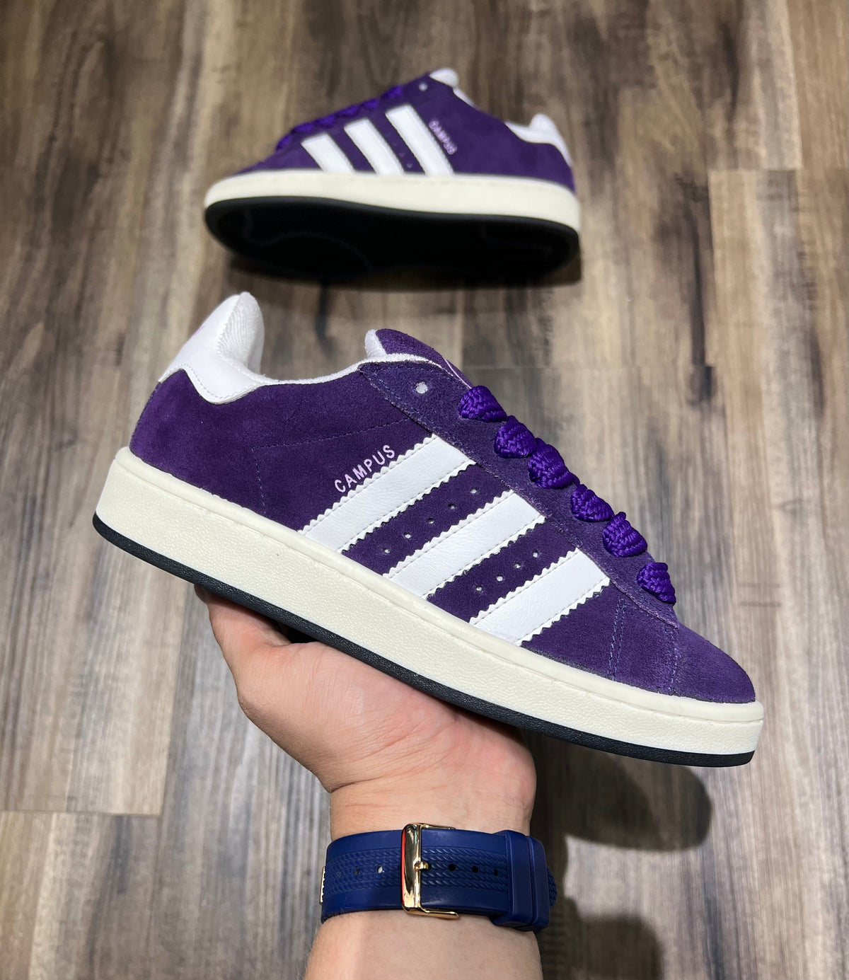 Adidas campus lançamento + relógio brinde