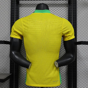 Camisa da Seleção do Brasil I 2025/26 Masculina Amarela  Jogador